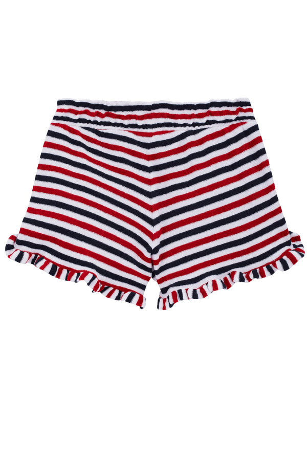 VILEBREQUIN Girls Striped Terry Shorts