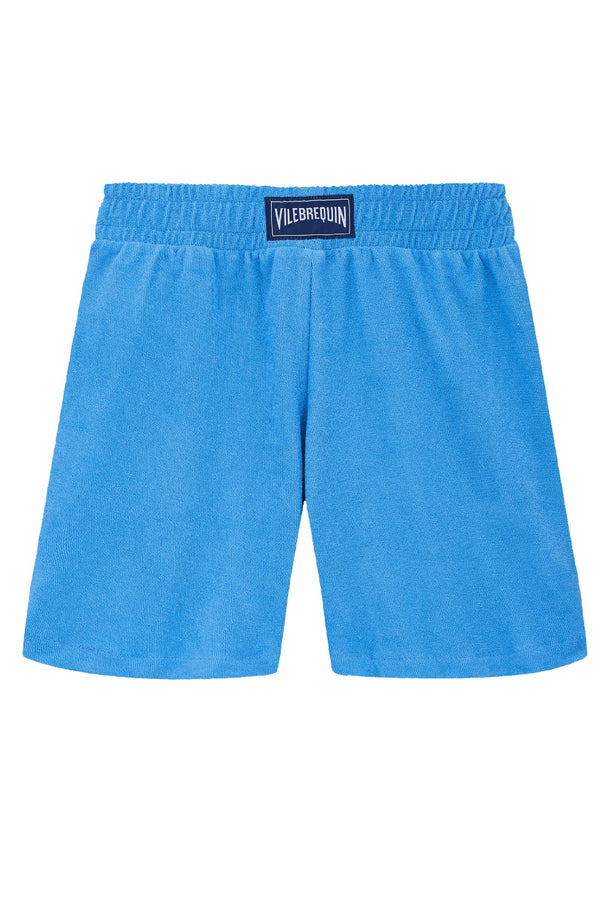 VILEBREQUIN Boys Terry Bermuda Shorts Solid