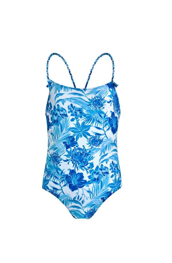VILEBREQUIN Girls One-Piece Swimsuit Tahiti Flowers