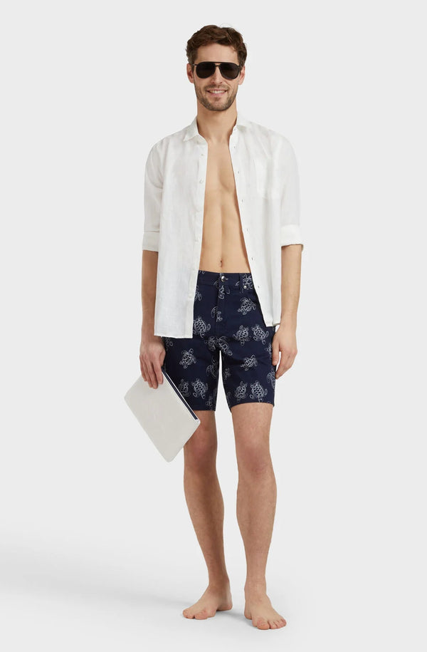 VILEBREQUIN Men Bermuda Shorts Ronde Des Tortues