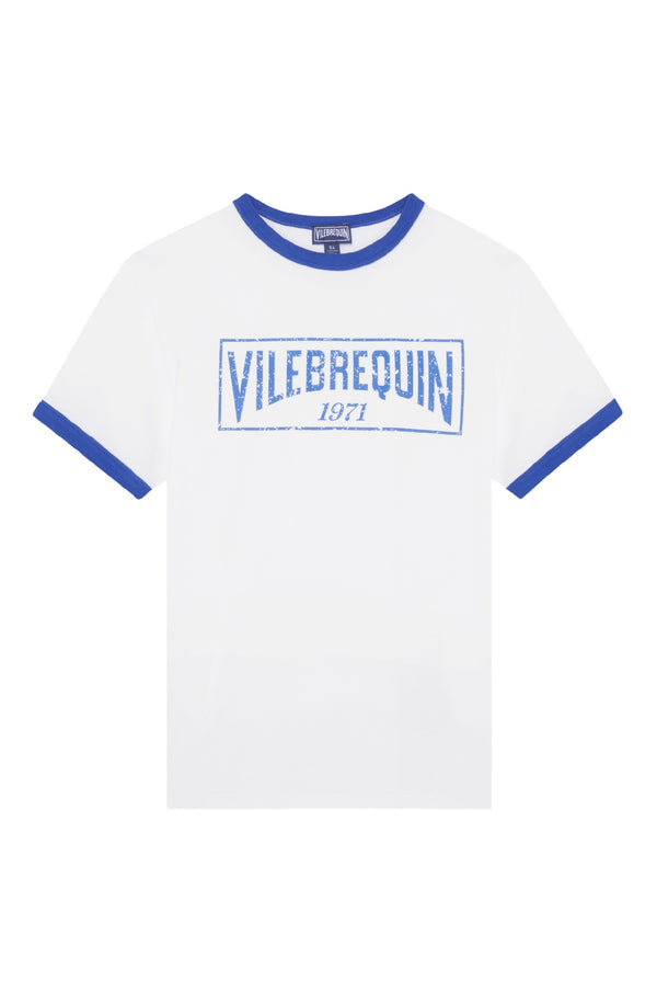 VILEBREQUIN Boys Organic Cotton T-Shirt Bicolor Logo