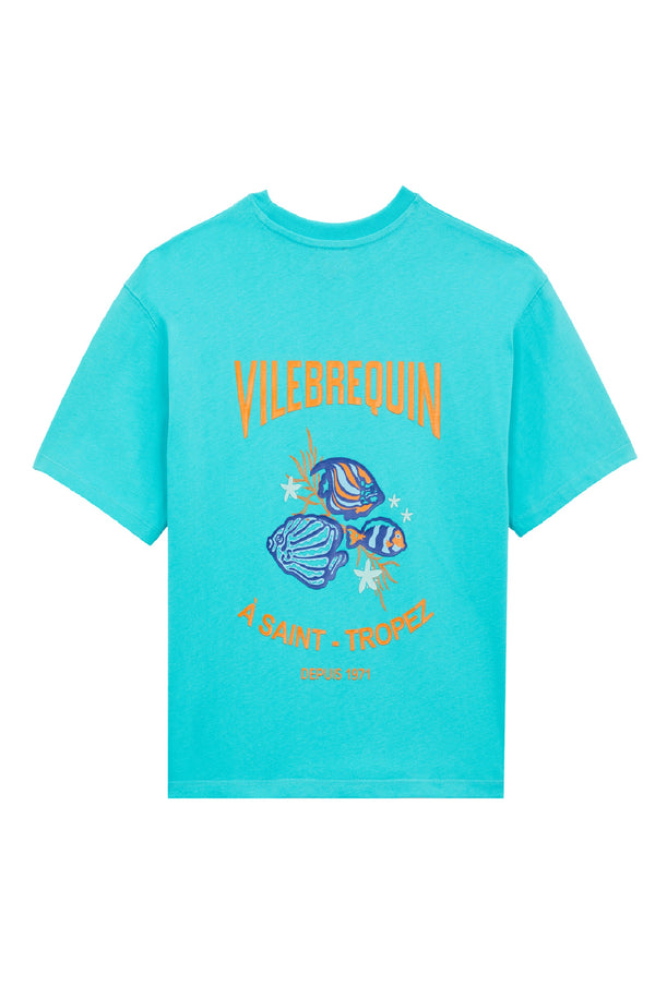 VILEBREQUIN Boys T-Shirt Back Gumy Fish Logo