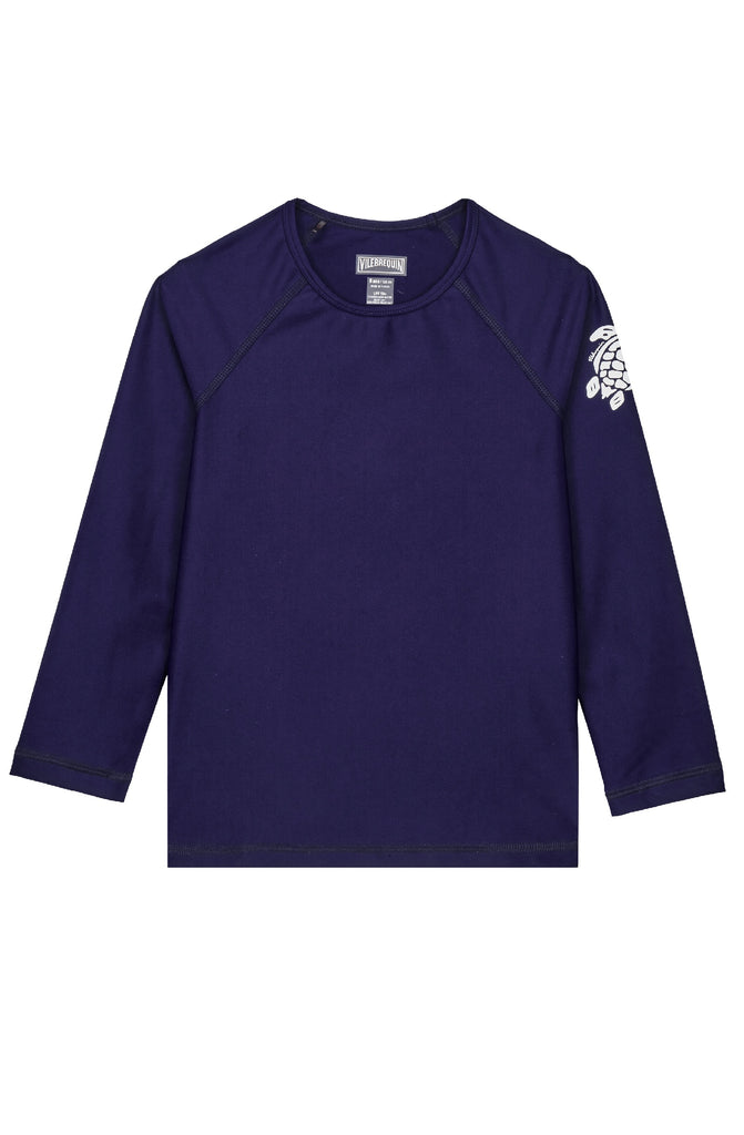VILEBREQUIN Long Sleeves Kids Rashguard Solid