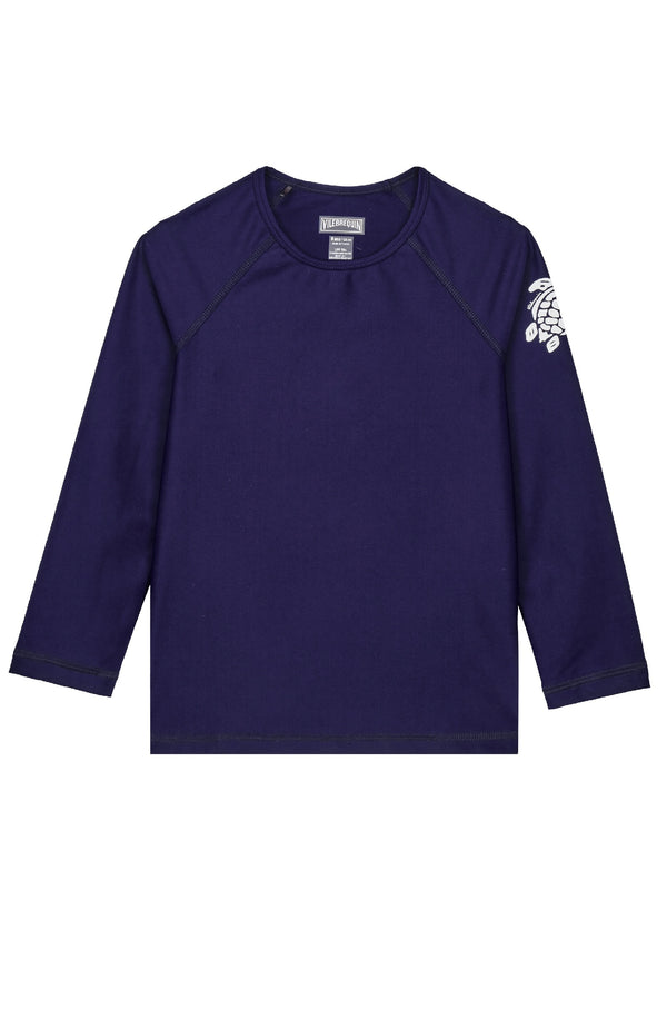 VILEBREQUIN Kids Long Sleeves Rashguard Solid