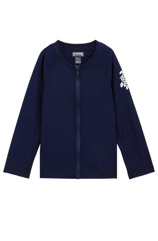 VILEBREQUIN Kids Long Sleeves Rashguard Solid