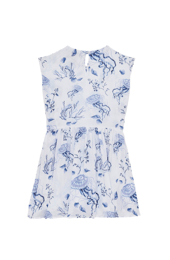 VILEBREQUIN Girls Viscose Dress Medusa and Shells