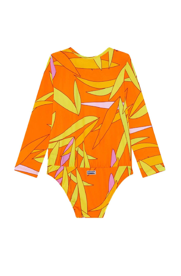 VILEBREQUIN Girls One-Piece Swimsuit Rashguard Madrague