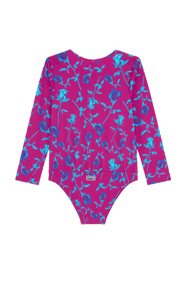 VILEBREQUIN Girls Swimsuit Rashguard One-piece Roses