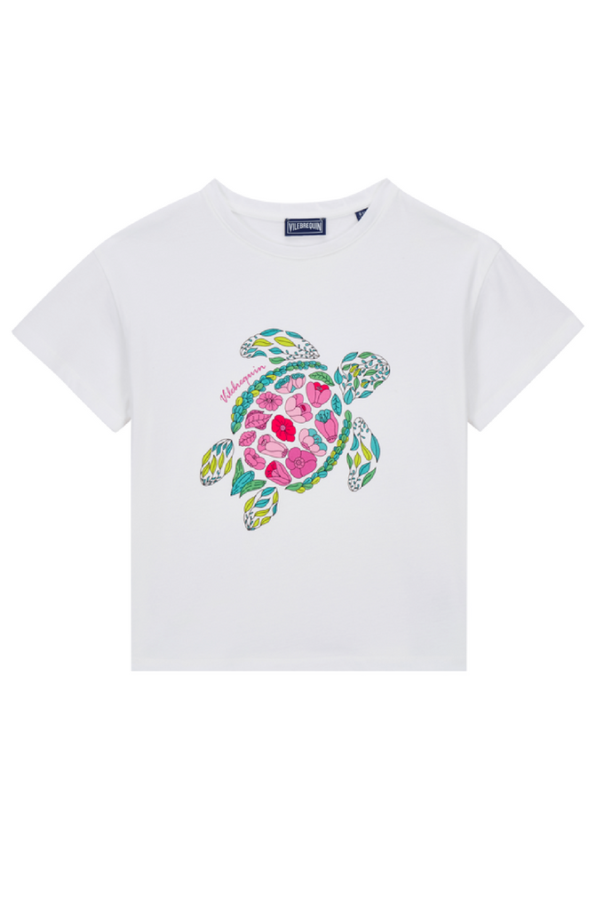 VILEBREQUIN Girls T-Shirt Provencal Turtle