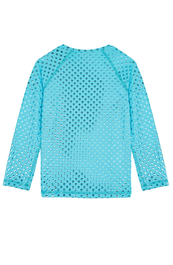VILEBREQUIN Girls Long Sleeves Rashguard Relief Sparkling