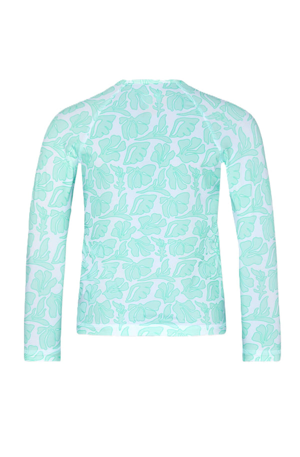 VILEBREQUIN Girls Long Sleeves Rashguard Seashells