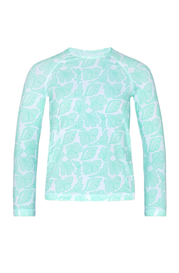 VILEBREQUIN Girls Long Sleeves Rashguard Seashells