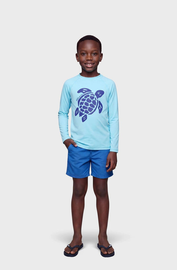 VILEBREQUIN Boys Long sleeves Rashguard Turtle
