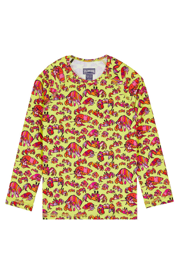 VILEBREQUIN Boys Long Sleeves Rashguard Hermit Crabs