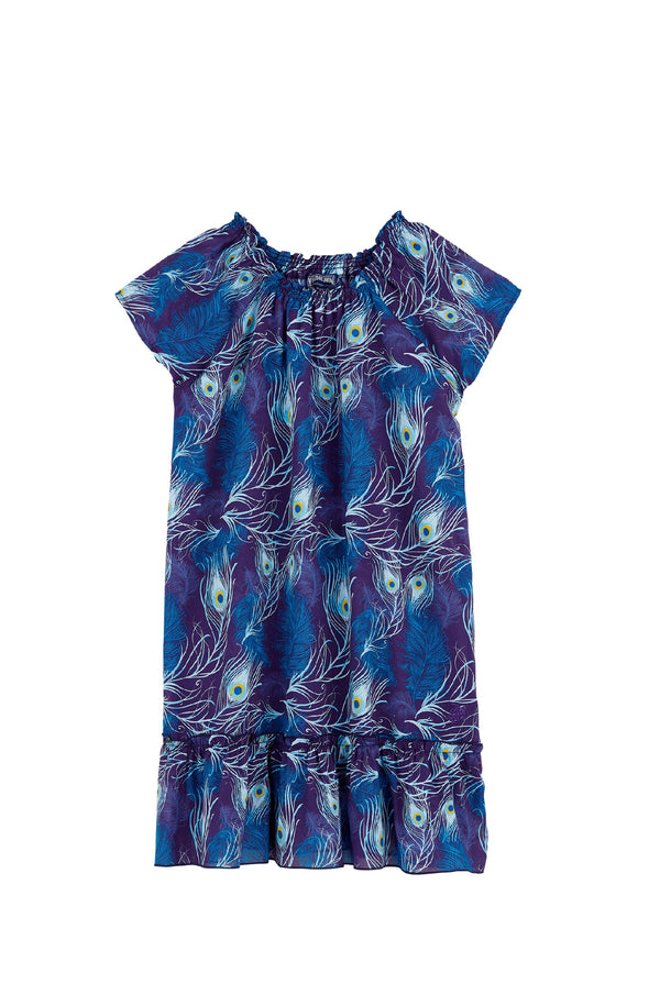 VILEBREQUIN Girls Cotton Dress Eye of the Wind