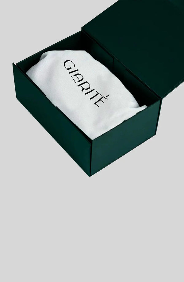 GIARITE Women Brilly Black Rhinestone Bucket Bag