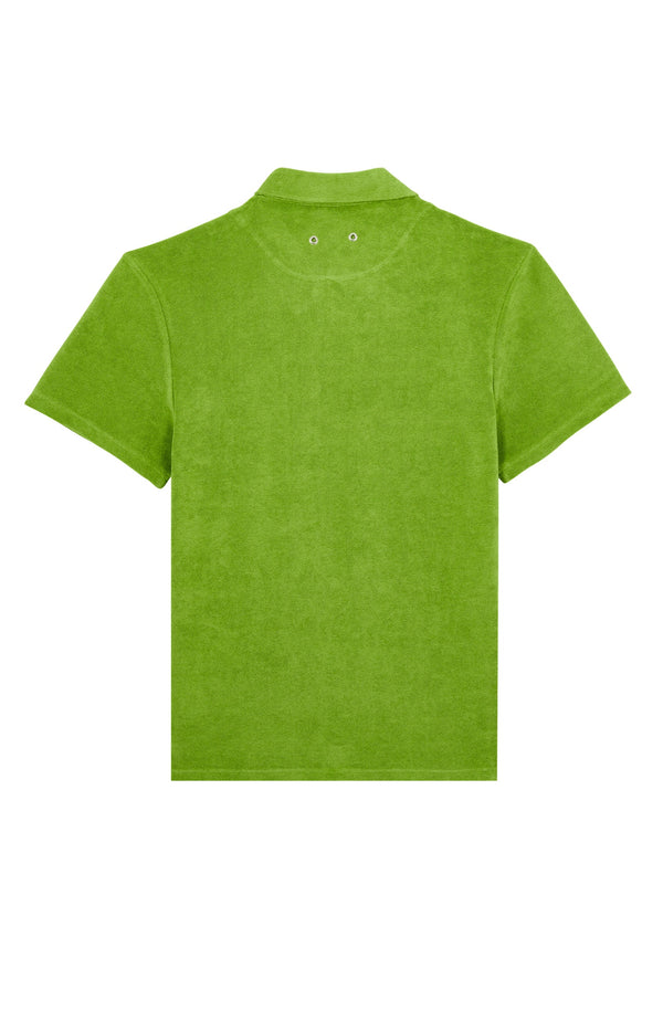 VILEBREQUIN Men Terry Bowling Shirt Solid