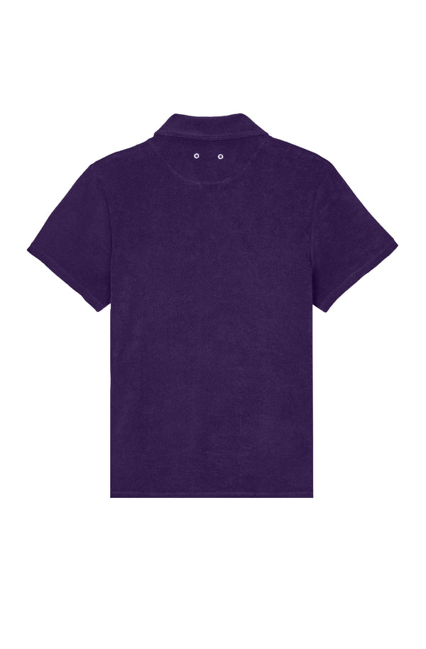 VILEBREQUIN Men Terry Bowling Shirt Solid