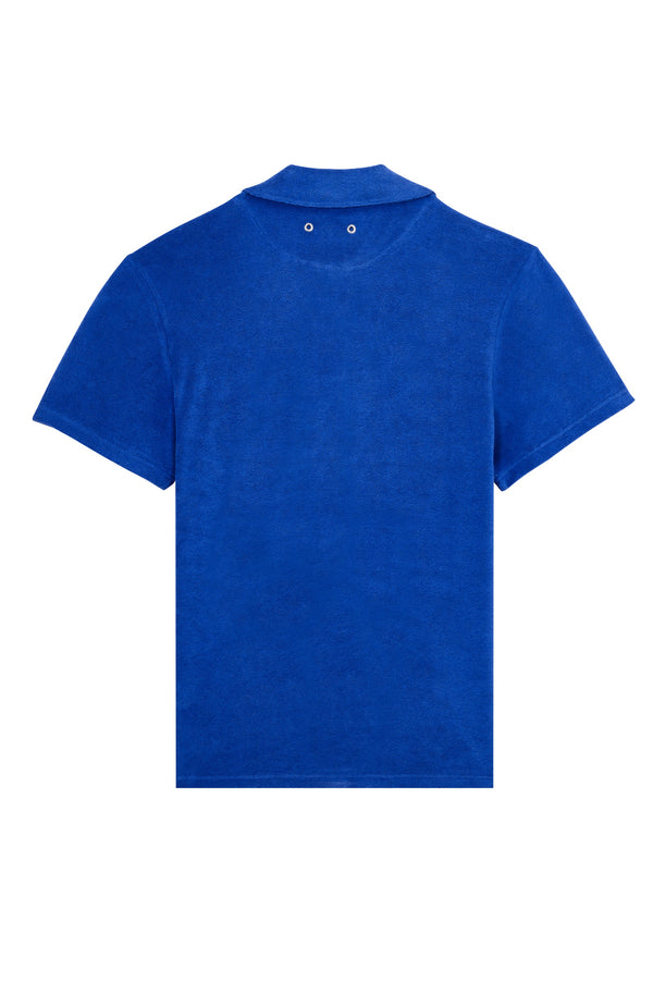 VILEBREQUIN Men Terry Bowling Shirt Solid