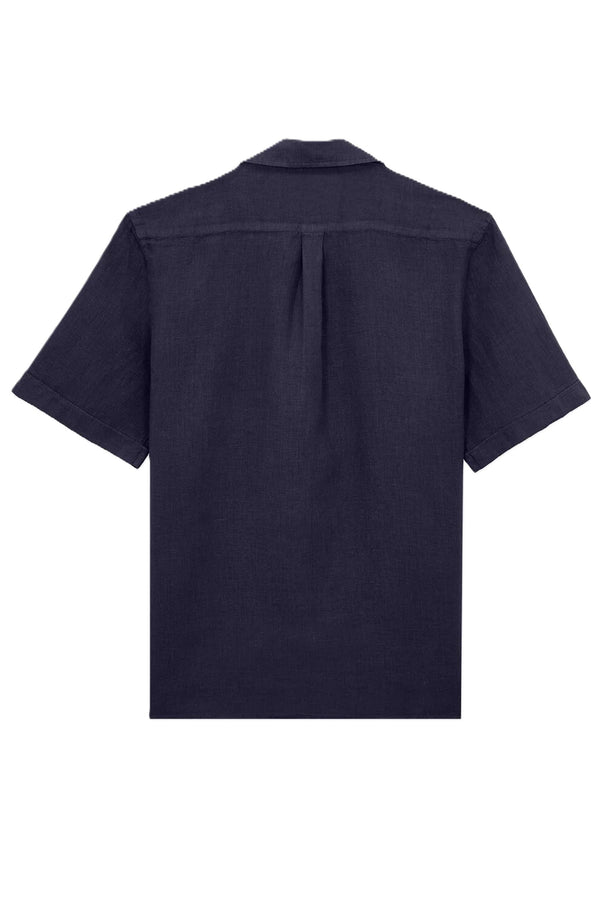 VILEBREQUIN Men Bowling Linen Shirt Solid