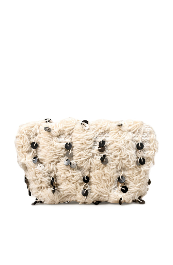 MUCHE ET MUCHETTE Women Hava Sequined Short Yarn Box Clutch