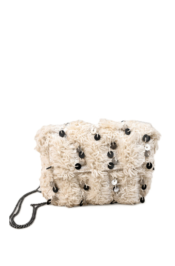 MUCHE ET MUCHETTE Women Hava Sequined Short Yarn Box Clutch