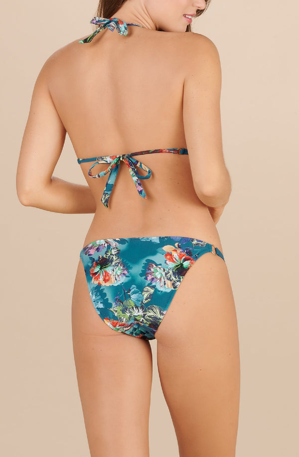PAIN de SUCRE Women Helia Triangle Top and Laia Flanged Bikini Bottom