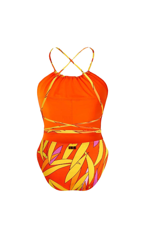 VILEBREQUIN Women Backless One-Piece Swimsuit Madrague