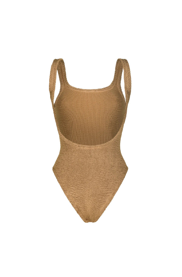 PARAMIDONNA Women Hailey Camel Bustier One-Piece Swimsuit