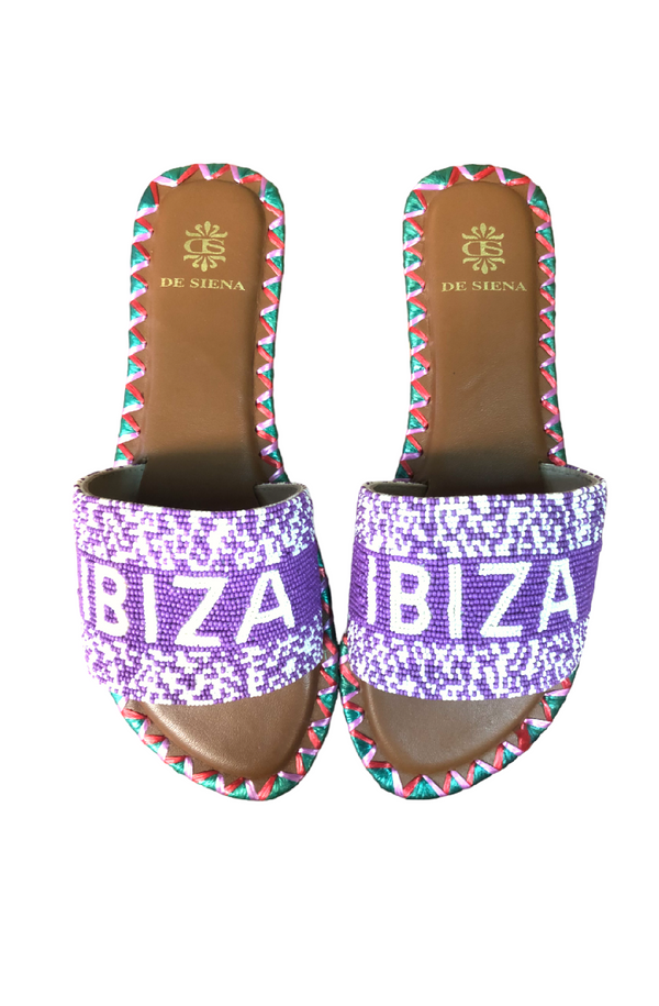 DE SIENA Women Ibiza Lavender Flats