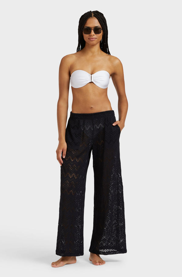 VILEBREQUIN Women Wide-Leg Pants Mesh