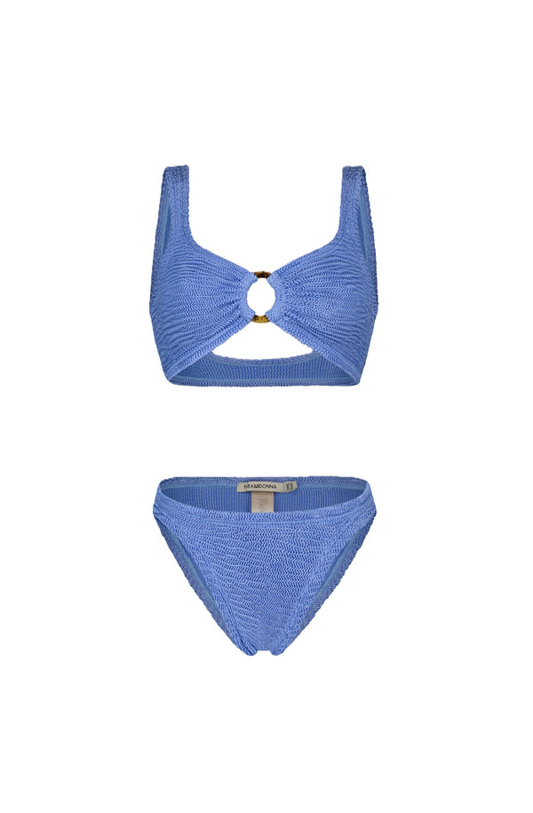 PARAMIDONNA Women Irina Blue Jeans Ring Bikini