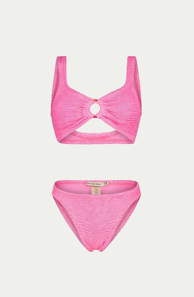 PARAMIDONNA Women Irina Bubblegum Ring Bikini