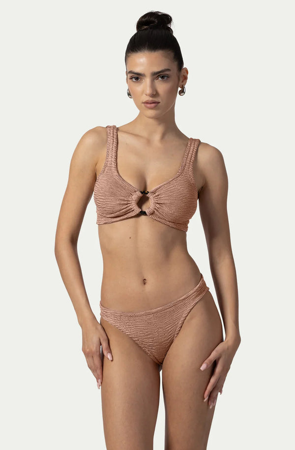 PARAMIDONNA Women Irina Rose Beige Ring Bikini
