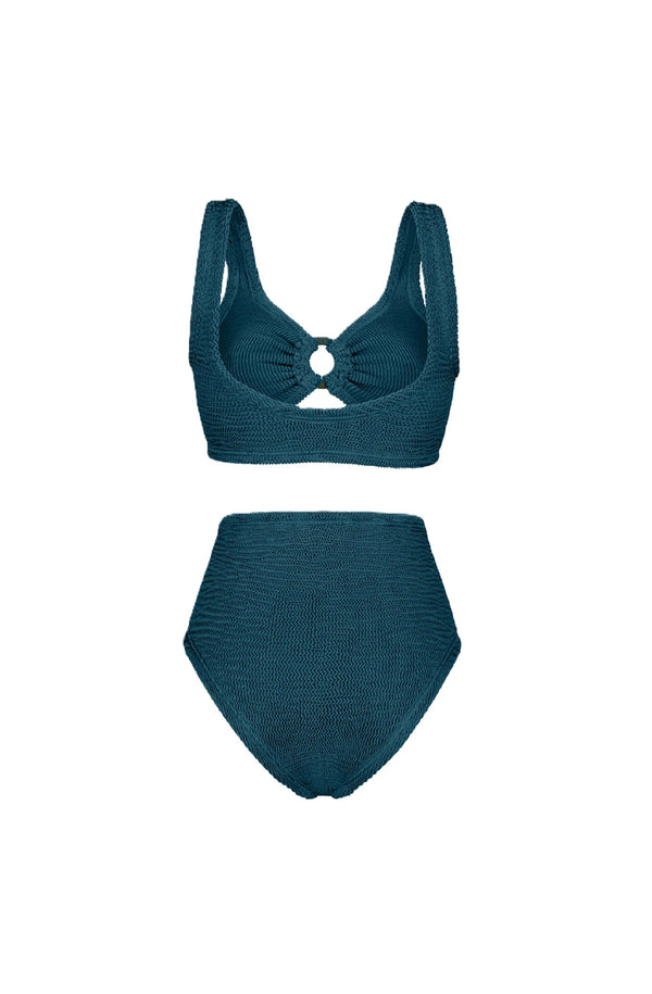 PARAMIDONNA Women Irina Midnight High-Waisted Bikini