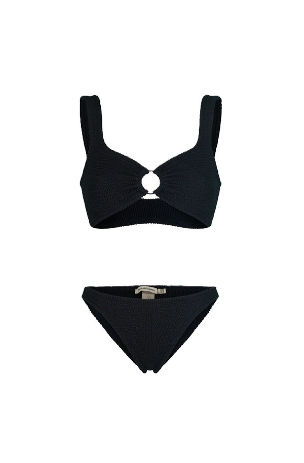 PARAMIDONNA Women Irina Black Bustier Bikini