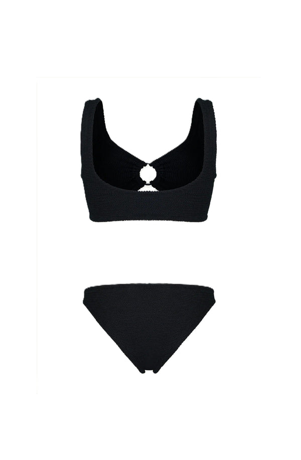 PARAMIDONNA Women Irina Black Bustier Bikini