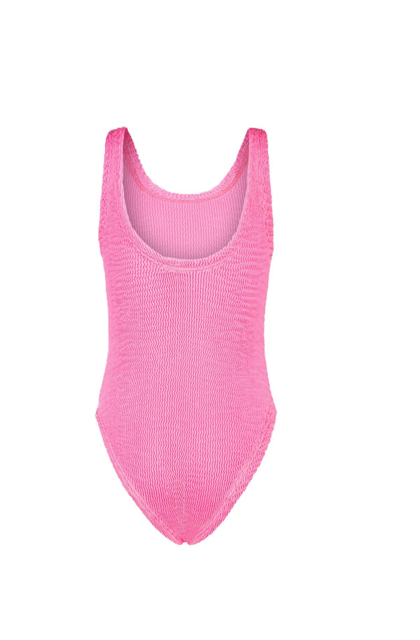 PARAMIDONNA Girls Izza Bubblegum One-Piece Swimsuit
