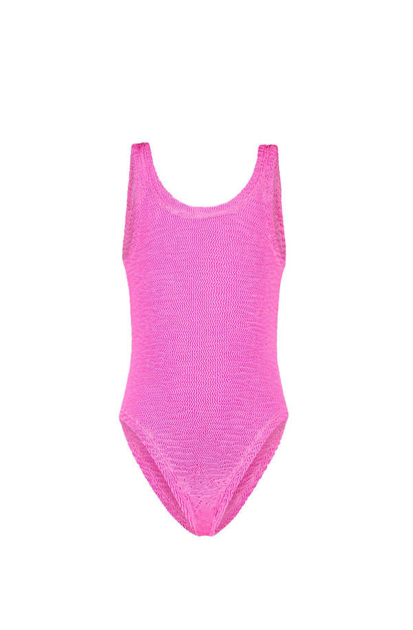 PARAMIDONNA Girls Izza Flamingo Swimsuit