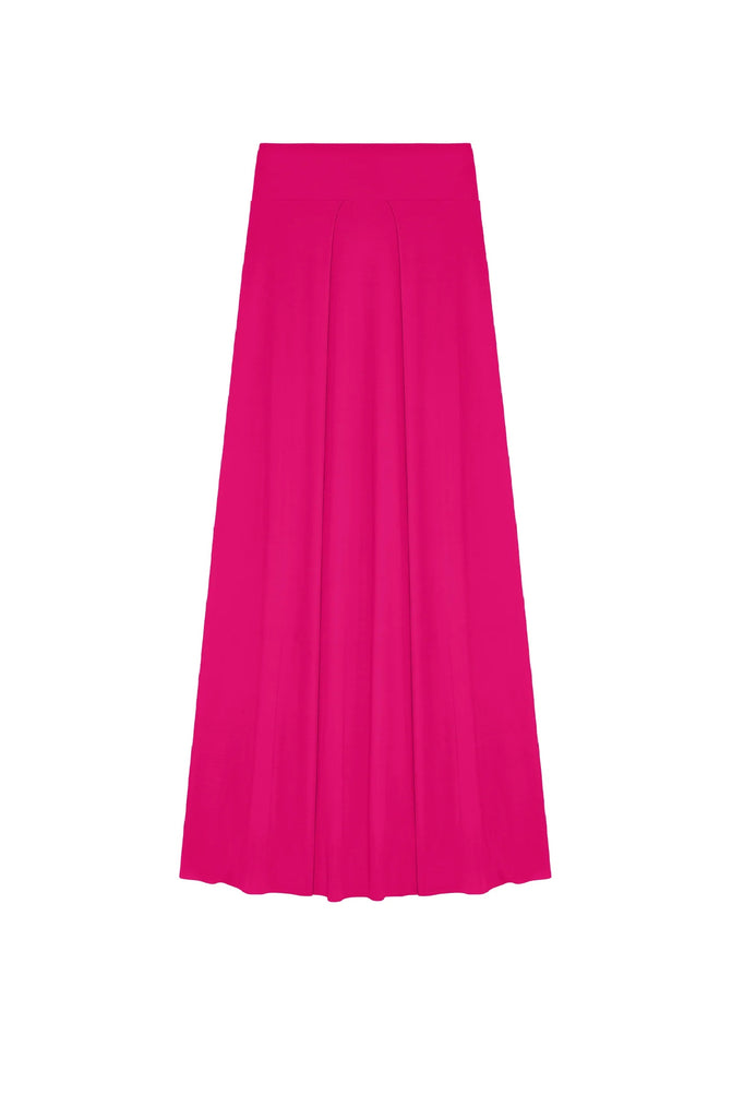 PAIN de SUCRE Women Jax Raspberry Long Skirt with Slit | HAMAC Beach ...