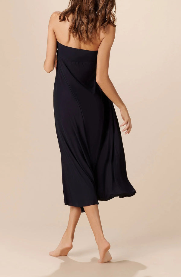 PAIN de SUCRE Women Jaya Long Black Skirt in Light Voile