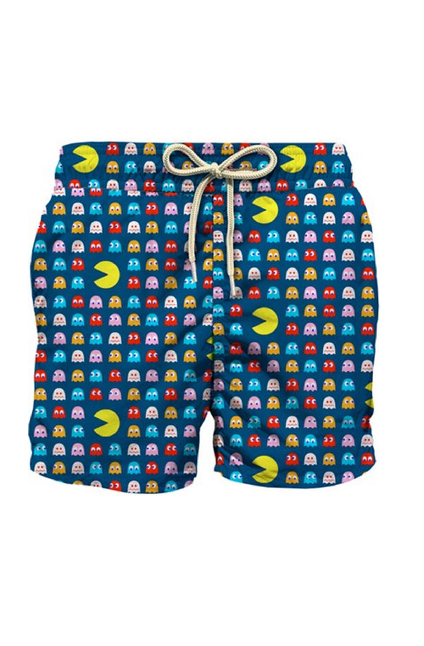 MC2 SAINT BARTH Boys Lightweight Swim Shorts Jean Lighting Hungry Mini