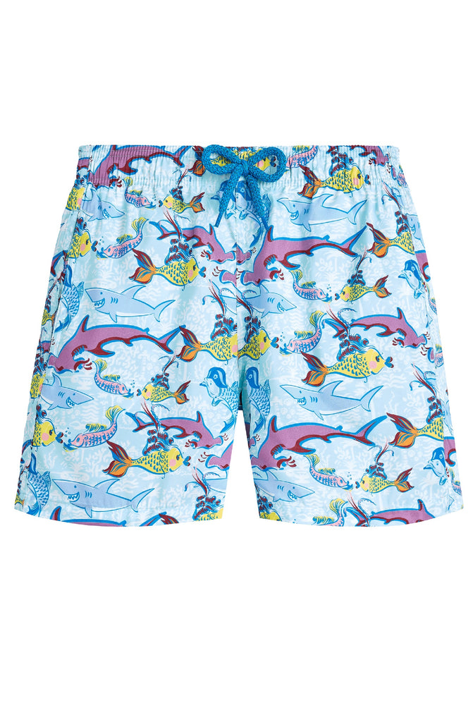 VILEBREQUIN Boys Ultra-Light and Packable Swim Shorts French History