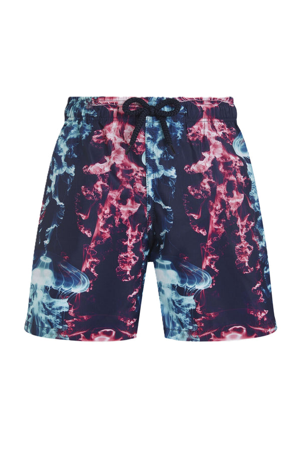 VILEBREQUIN Boys Ultra-light and packable Swim Shorts X-Ray Medusa