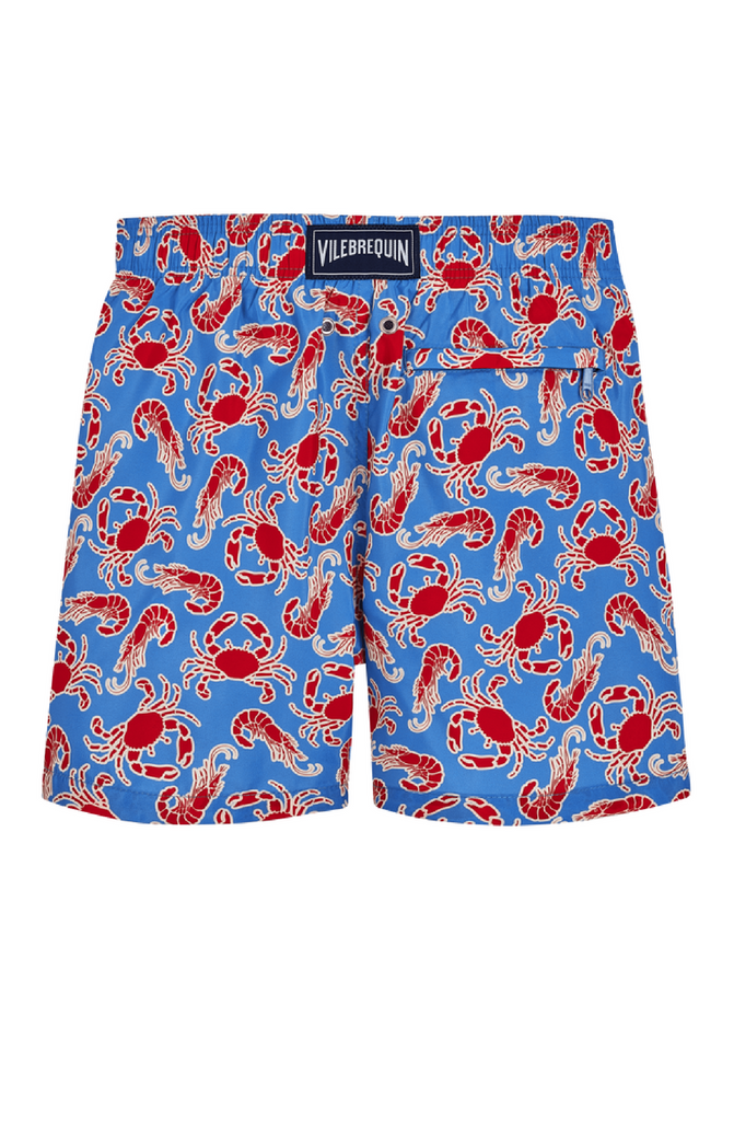 VILEBREQUIN Boys Ultra-light and packable Swim Shorts Crabs & Shrimps