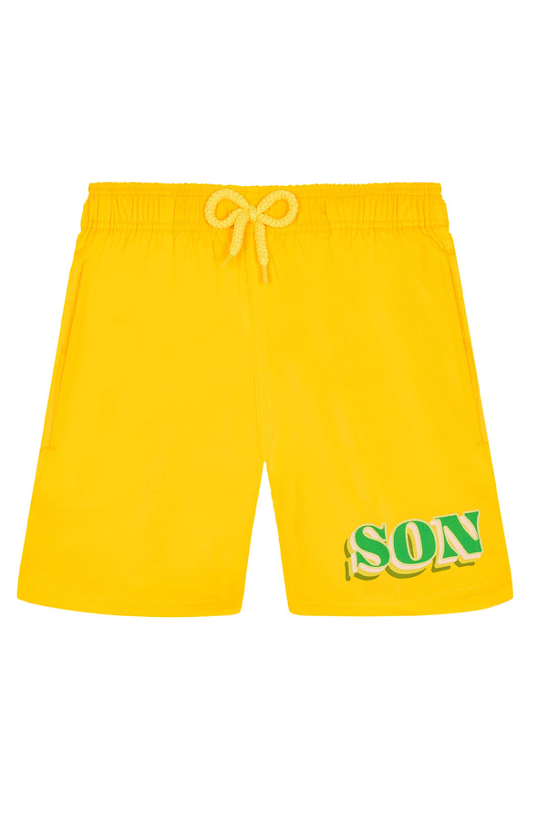 VILEBREQUIN Boys Stretch Swim Shorts Dad and Son