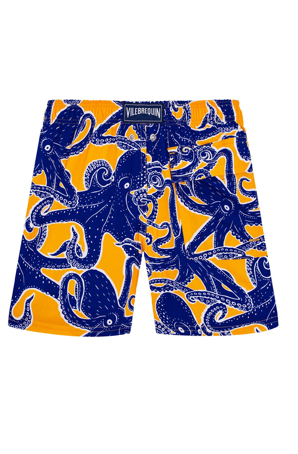 VILEBREQUIN Boys Stretch Swim Shorts Poulpes