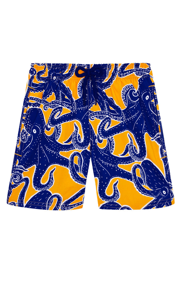VILEBREQUIN Boys Stretch Swim Shorts Poulpes