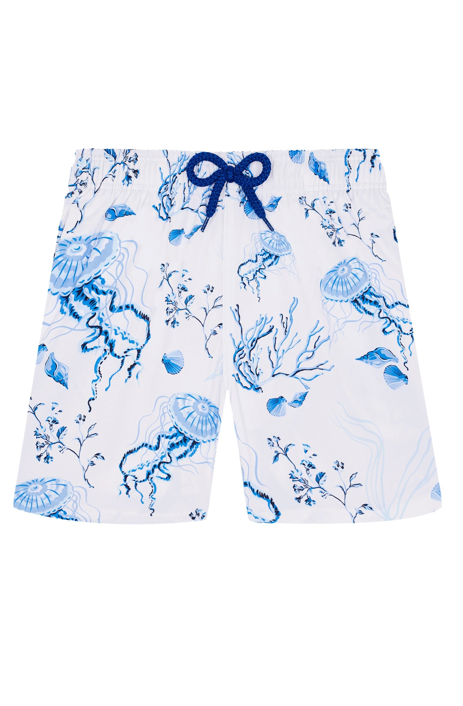 VILEBREQUIN Boys Stretch Swim Shorts Medusa and Shells HAMAC