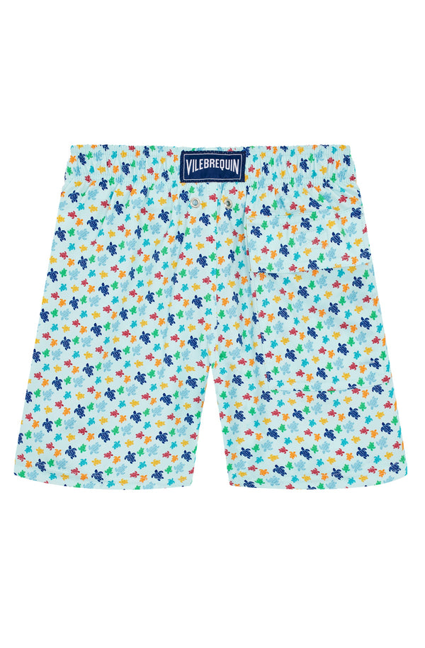 VILEBREQUIN Boys Stretch Swim Shorts Micro Ronde des Tortues Rainbow